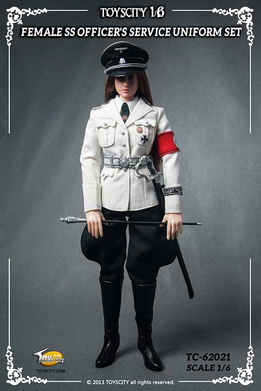 TCT62021 - Female SS Officers Service White Uniform Accessory Set