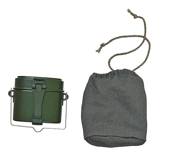WWII Soviet Red Army Equipment Set AL100015 Mess Kit w/ Draw String Pouch