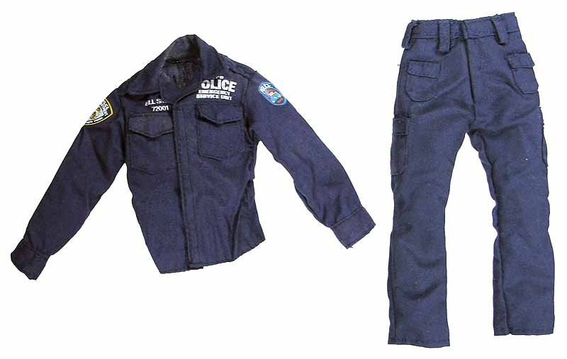 Bill Smith NYPD Emergency Service Unit v2 Uniform **NO CHEST WRITING