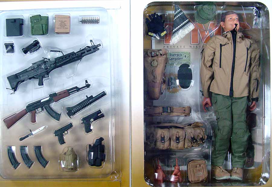 PMC Machine Gunner (Regular Version) Boxed Figure **DAMAGED BOX**