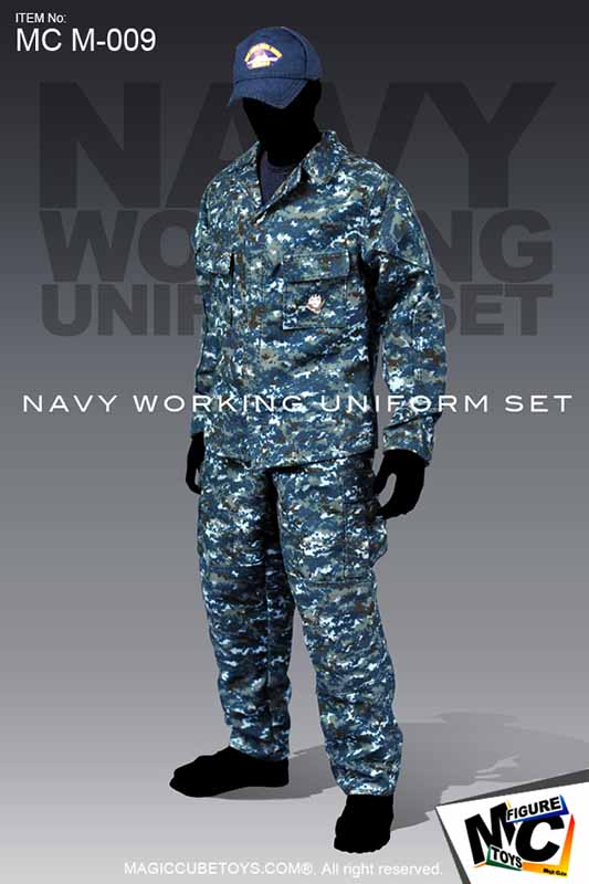 MCM009 Navy Working Uniform Accessory Set