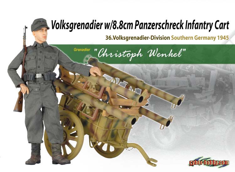 Cyber Hobby: Christoph Wenkel w/ Volksgrenadier w/ 8.8cm Panzerschreck