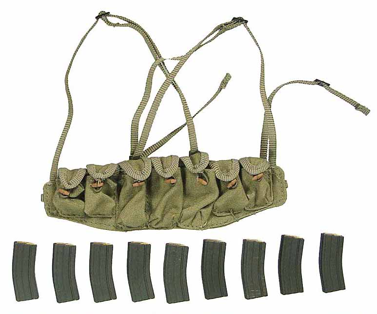 R. Bowra Vietnam Ammo Belt & Harness w/ Ammo (9)