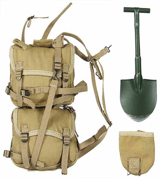 M1917A1 USMC Machine Gunner Tarawa 1943 Backpacks w/ Shovel