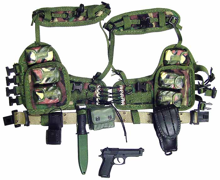 Rick Navy SEAL Team 6 Tactical Vest w/ Accessories